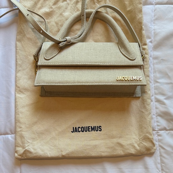 Jacquemus Handbags - Jacquemus Cream Mini Bag like new 💯 authentic